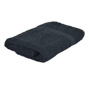 handdoek zwart 100x50cm