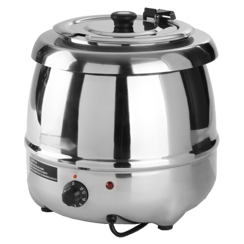 soepverwarmer / hot pot rvs (ook voor chocomel) 10ltr 230V 400W