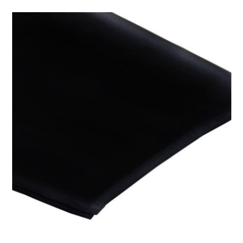 servet linnen zwart 50x50cm per verpakking 10 stuks