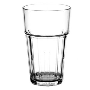 kunststof longdrink glas / rocks glas 30cl per krat 25 stuks