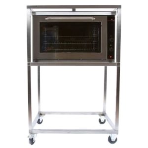 heteluchtoven 4-laags 1/1 gastronorm 98x69x161cm (bxdxh) CEE 16A 5P 400V 5400W