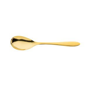 dessertlepel goud Gioia gold 180mm per verpakking 10 stuks