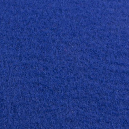 loper blauw (5153) 1mtr breed vilt / projecttapijt inclusief beschermfolie, per rol 30mtr*