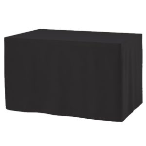 conferentierok zwart 200x80x75cm (lxbxh) tbv klaptafel 200x80cm