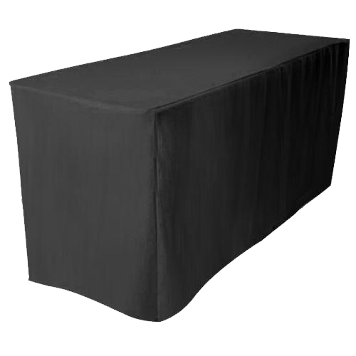 conferentierok zwart 200x80x75cm (lxbxh) tbv klaptafel 200x80cm