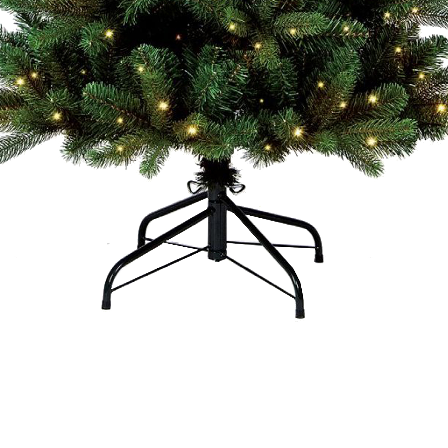 Sluipmoordenaar Fonetiek Discipline kerstboom inclusief led lampjes en voet 210cm (kunst) - David van Schie