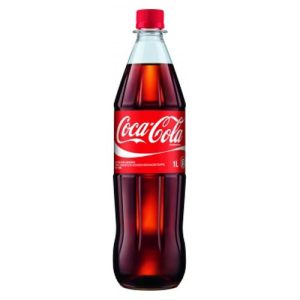 cola regular Coca 1ltr per krat 12 stuks