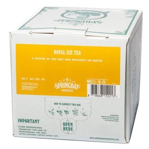 Royal ice tea Springbay cocktail BiB 10ltr (9% alc. vol.)