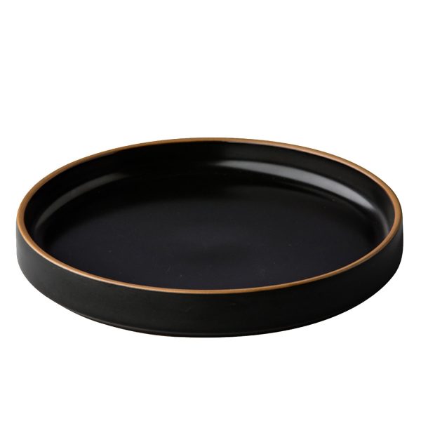 bord plat 15cm Asia black per krat 20 stuks