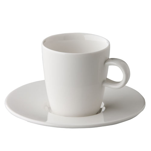 koffieschotel/cappuccinoschotel/theeschotel 15cm wit Pure per krat 30 stuks