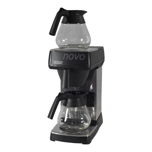 koffiezetapparaat Bravilor Novo 2 inclusief 2 schenkkannen en korffilters 230V 2115W