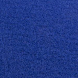 loper blauw (5153) 1mtr breed vilt/tapijt inclusief beschermfolie, per strekkende mtr*