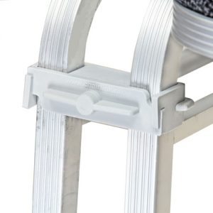 stoelkoppeling 20mm vierkant grijs per verpakking 10 stuks