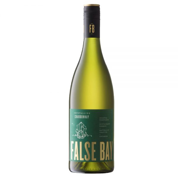 wijn wit/droog False Bay Crystalline Chardonnay 0,75ltr